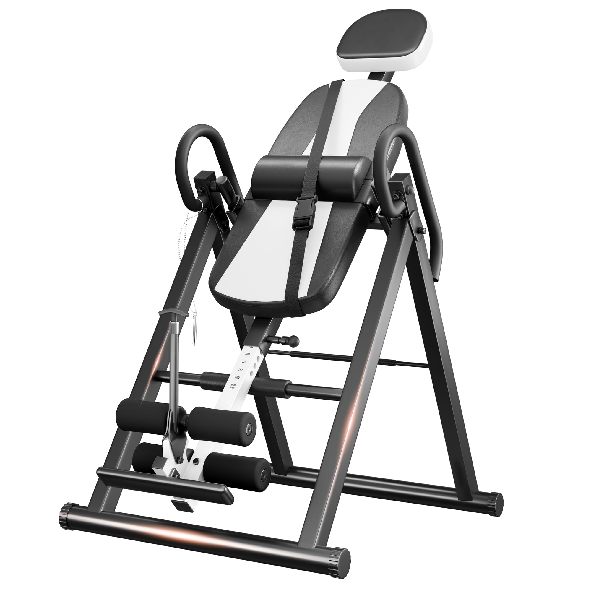 Back Decompression Bigzzia Gravity Heavy Duty Inversion Table With Headrest & Adjustable Protective Belt Back Spinal Decompression Machine